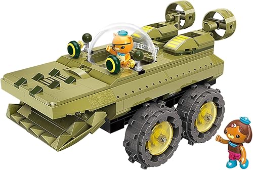 Para mayores de 6 años de edad, Octonautas Ocean Adventure GUP-K Alligator Vehicle & kwazii dashi 330pcs Building Brick Set-No Package Box
