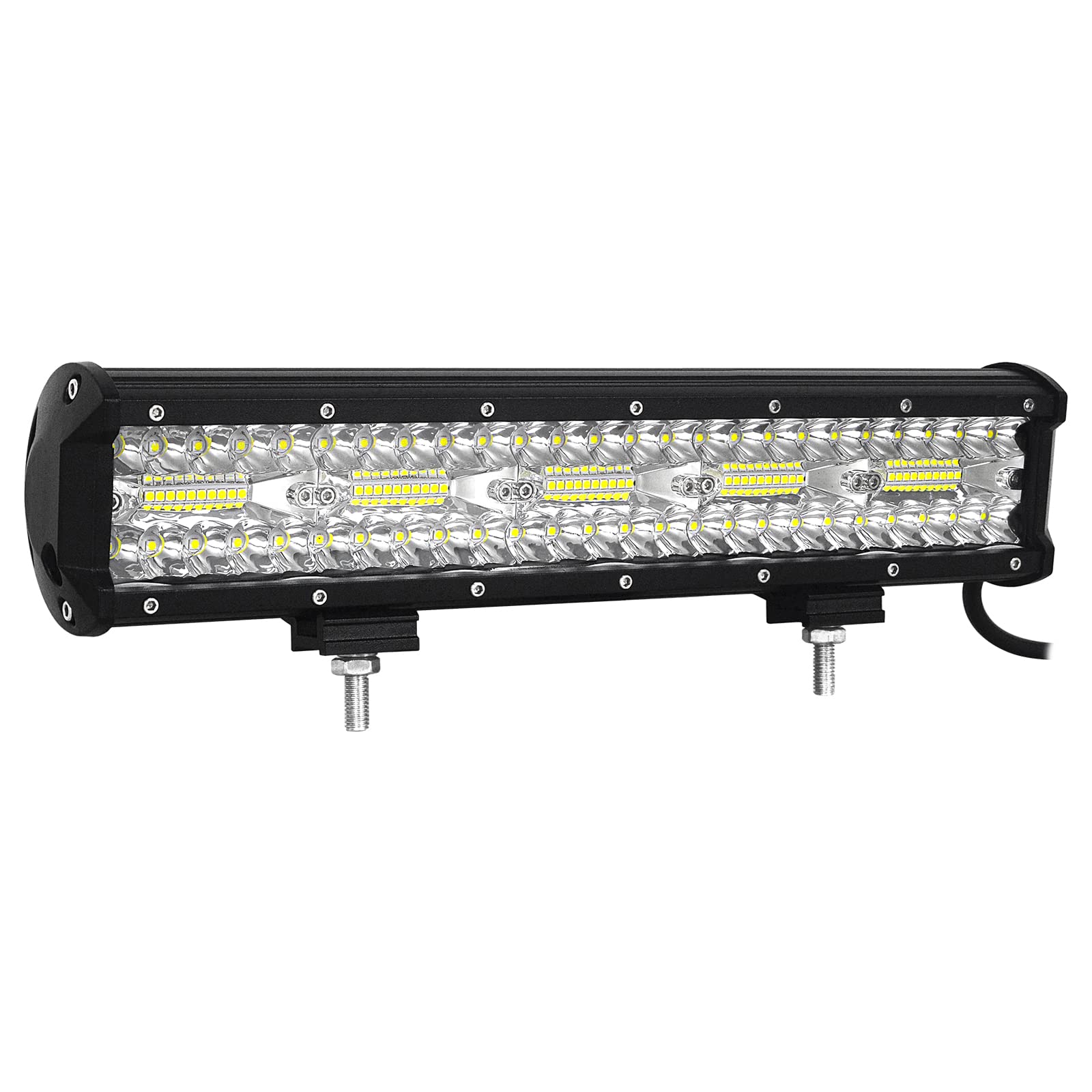 SKYWORLD 15 cali 130 W listwa świetlna LED 1 sztuka wodoodporna IP67 lampa LED Rampa 12 V światła przeciwmgielne do 4 x 4 Off Road Truck Vehicle Car
