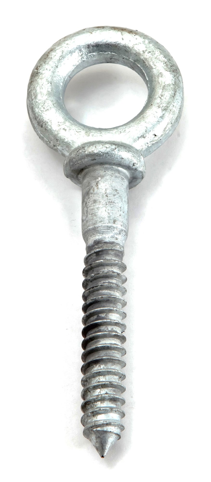 Forney 61369 Screw Eye Bolt Shoulder, Hot Dipped Galvanized, 1/2-Inch-by-3-1/4-Inch Overall Length
