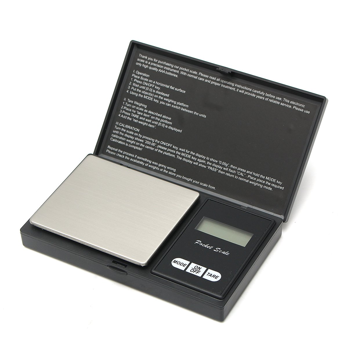 Tutoy Gold 0.01G-500G Electronic Pocket Mini Digital Lcd Weighing Scale Gram