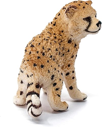 Miniatura 11 de Schleich Wild Life - Juguetes de safari de animales salvajes para niños y niñas, figura de juguete de cachorro de guepardo, a partir de 3 años