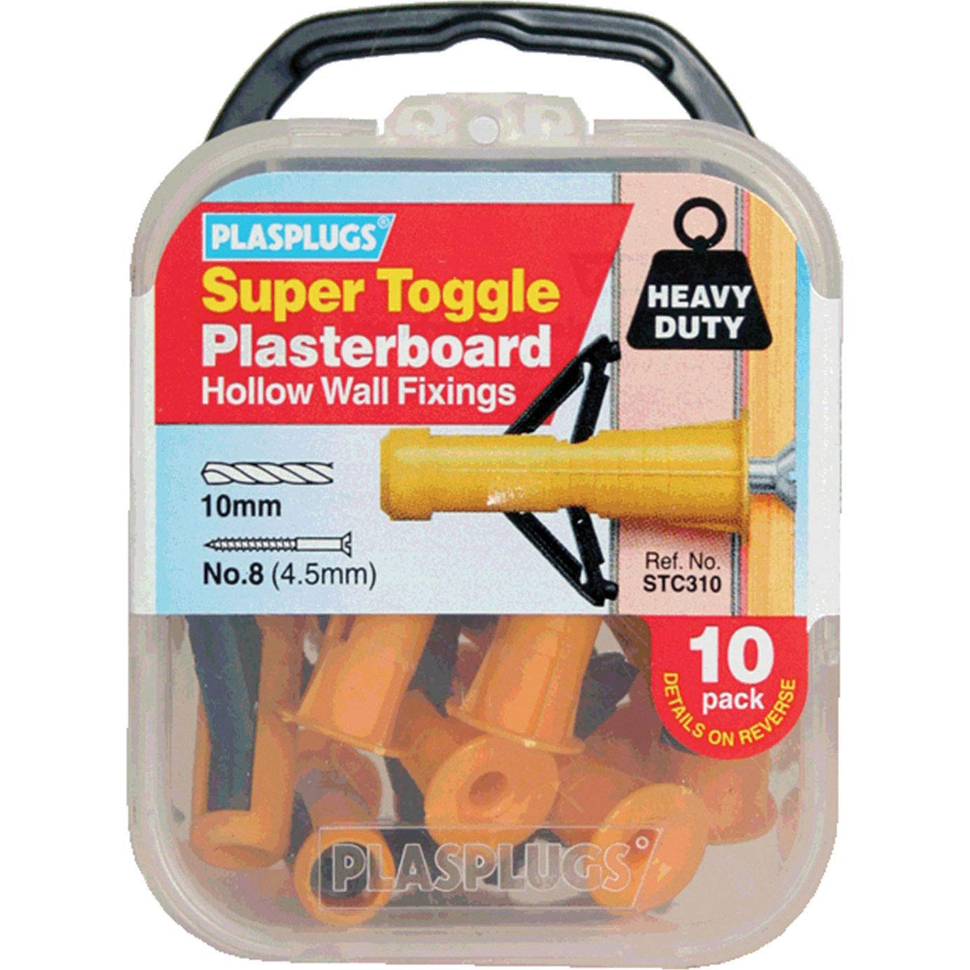 Plasplug Stc310 Super Toggle Cavity Anchors (10)