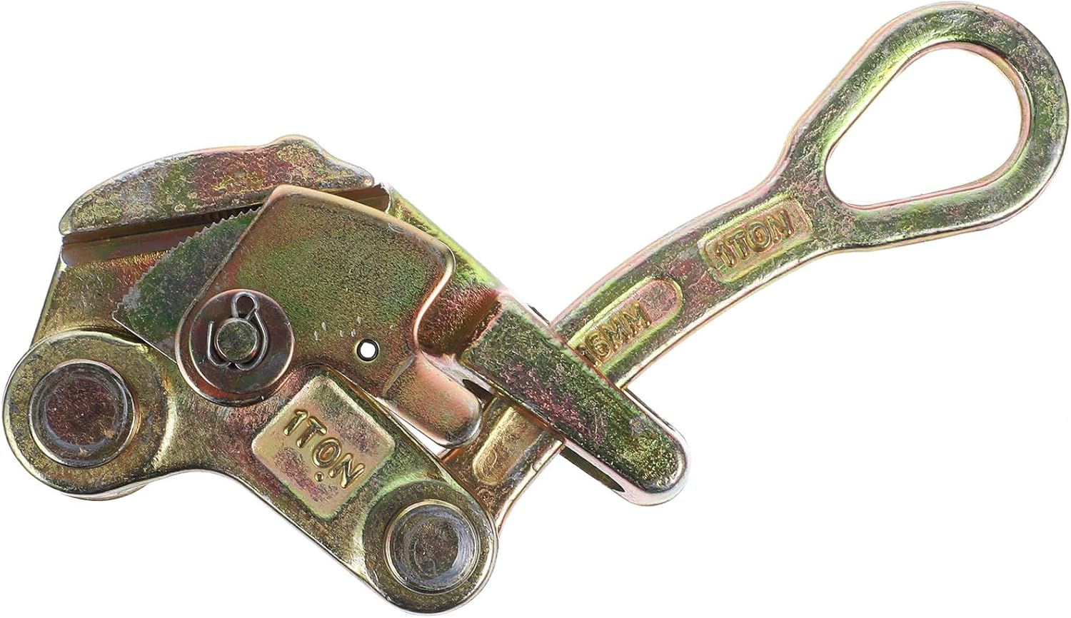 Zerodeko Multifunctional Wire Gripper Cable Clamp 1t Steel Wire Rope Pulling Tool for Electrical Cable Tensioning and Tightening in Construction and Maintenance