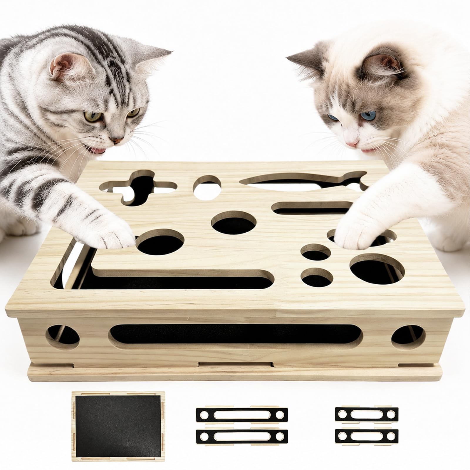 Caja de juguetes para gatos ZoneYan para evitar arañazos en muebles