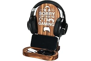Gaming Statues - Boy's Gaming Room Decor - Headset Stand