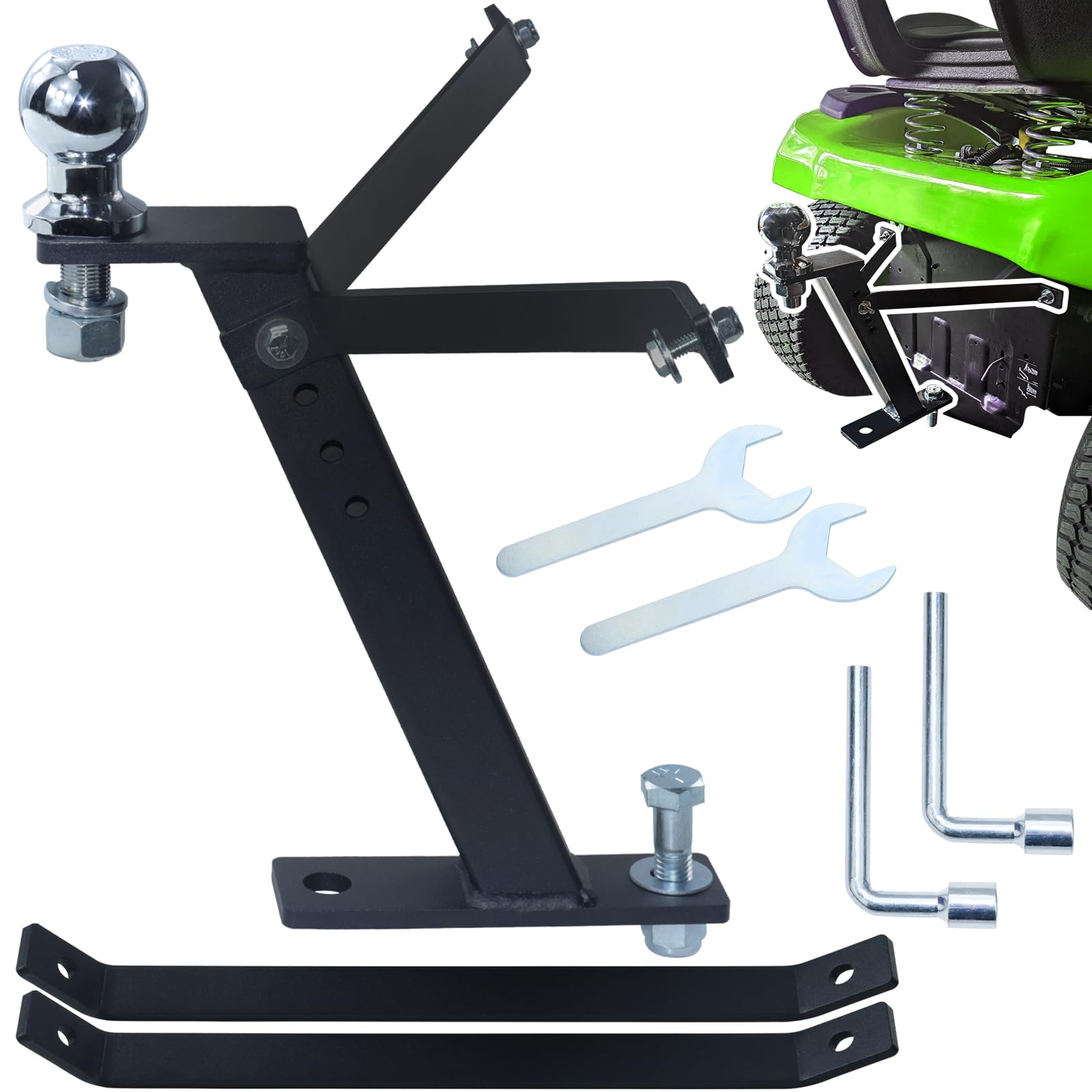Best HD Pictures about  Lawn Mower Trailer Hitch  with No AI Images