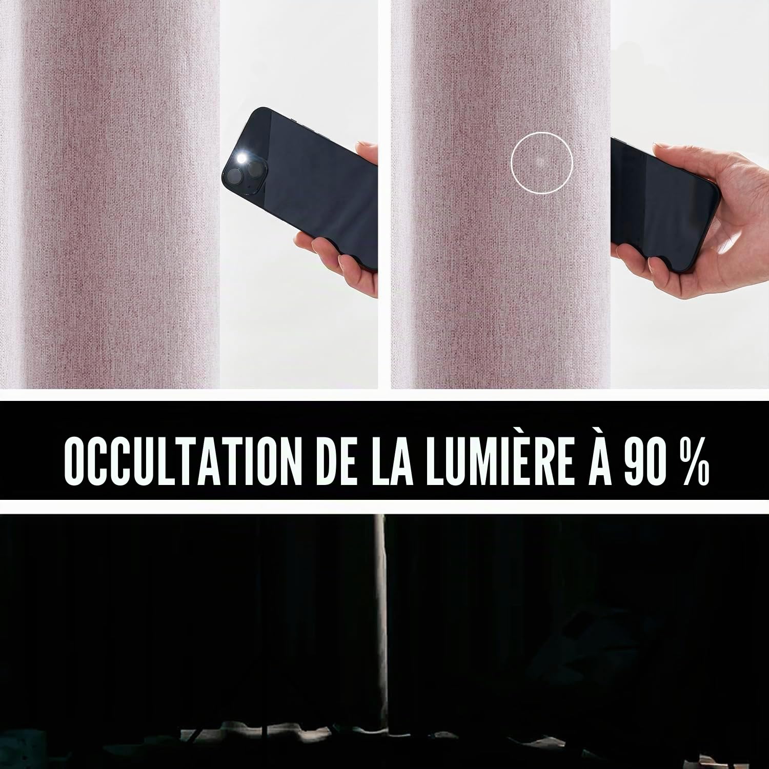 Rose Fleur Isolé Thermique Fenêtre Rideaux Ancien Bohémien Fleur Lumière Blocage Rideau Haut œillet Bruit Réduire 3D Imprimer Décoratif Fenêtre pour Chambre à coucher, B118 cm x L137 cm x 2 Stück