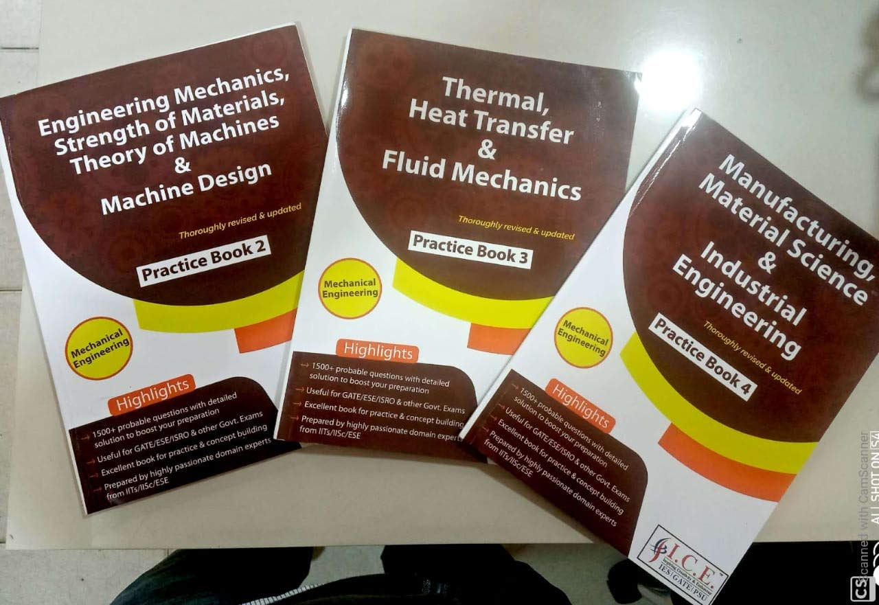 GATE Mechanical Engineering 2024 Practice book(Technical Subjects