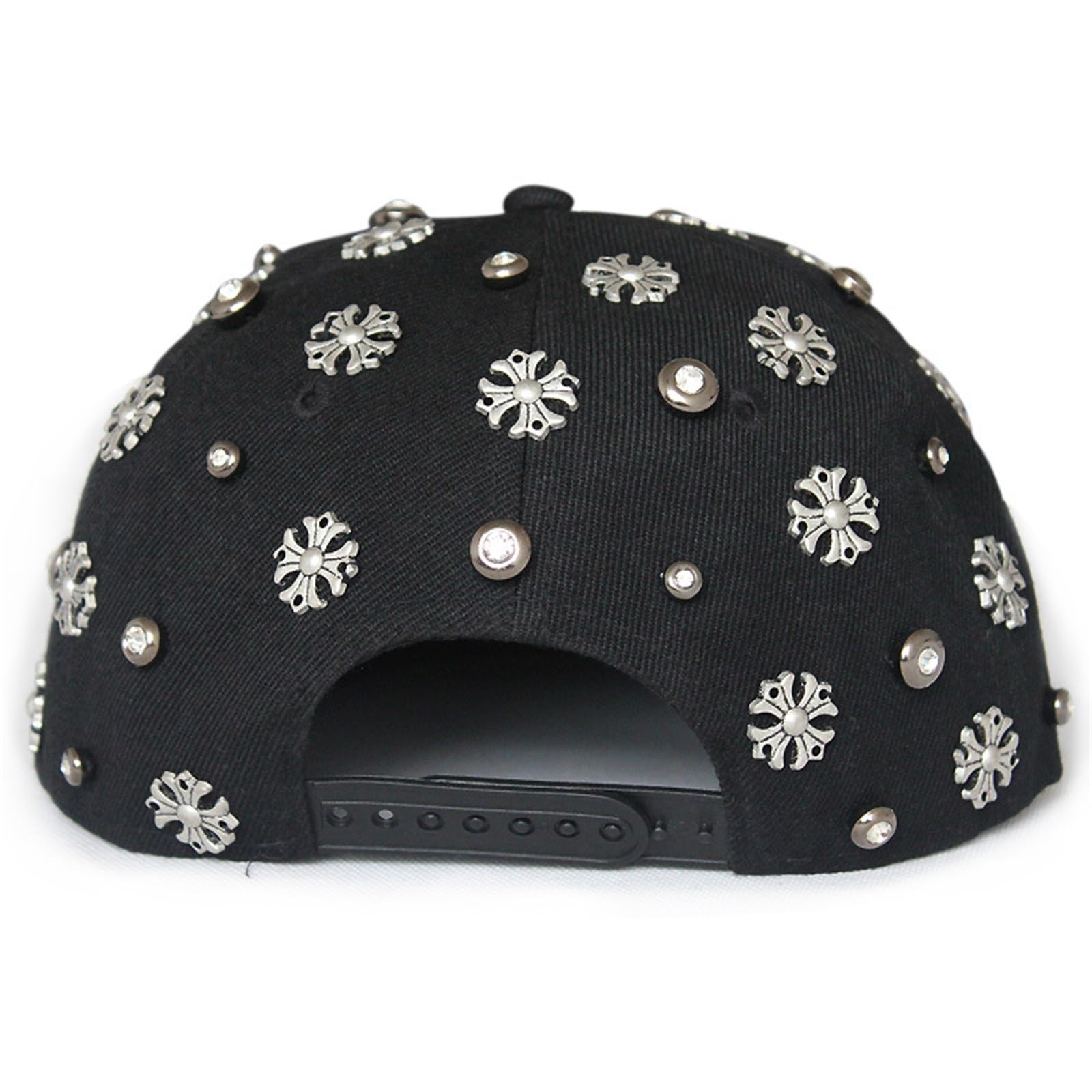 Gorra de Béisbol Gorra de béisbol Hip Hop con Remaches Hechos a Mano Punk para Deportes de Golf