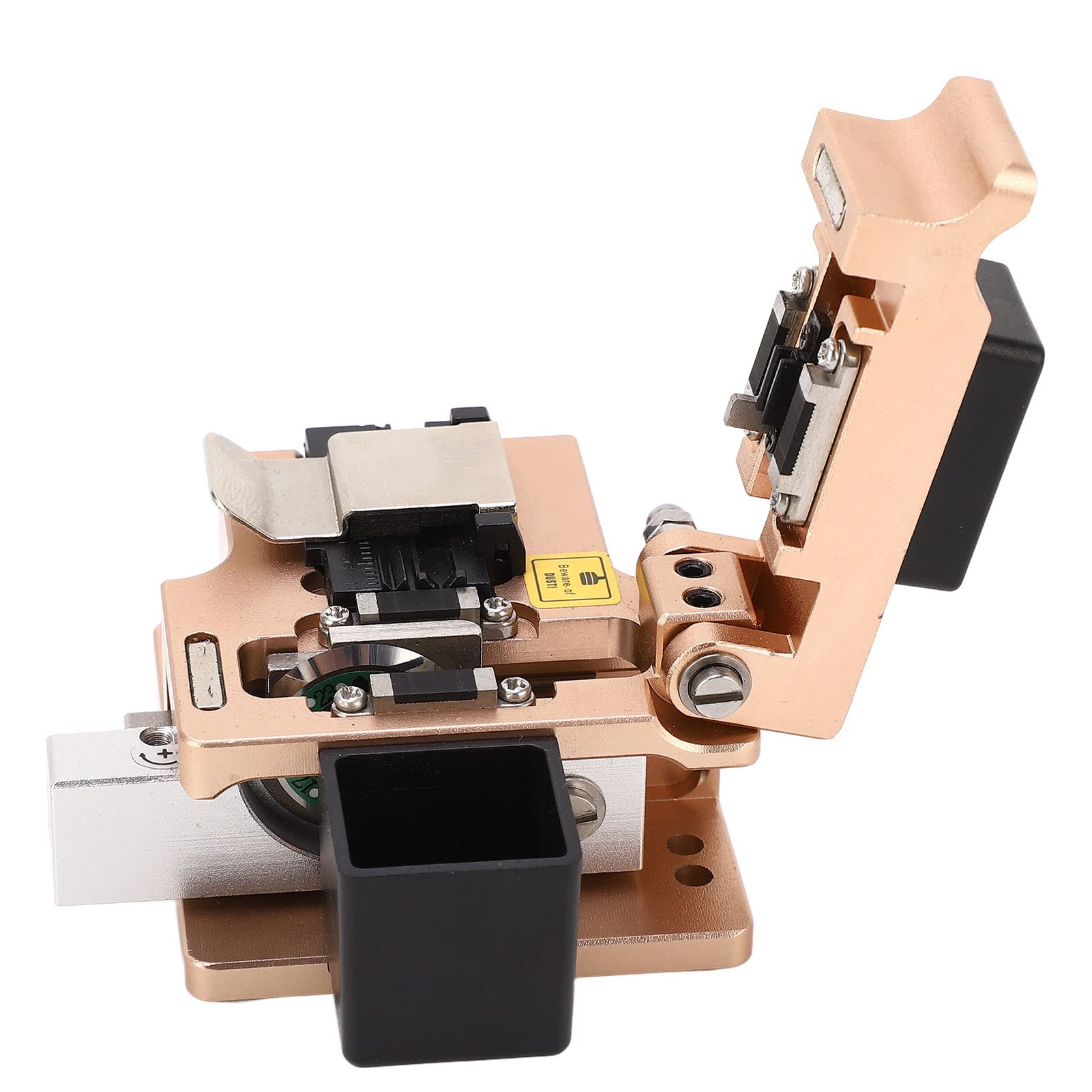 Fiber Cleaver Herramienta de Corte Limpia y Precisa con Retorno Automático de Cuchilla para Profesionales de Fibra óptica Oro 3 en 1