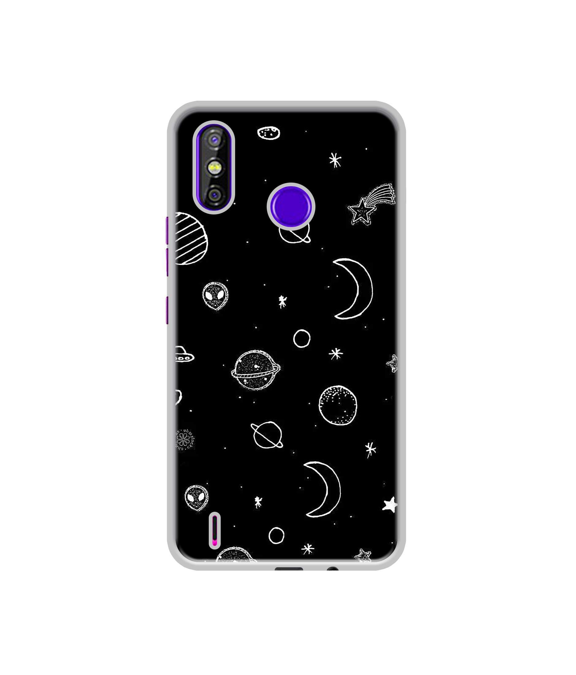 Amazon Brand - Solimo Designer Solar System UV Printed Soft Back Case Mobile Cover for Tecno Spark 4 Air