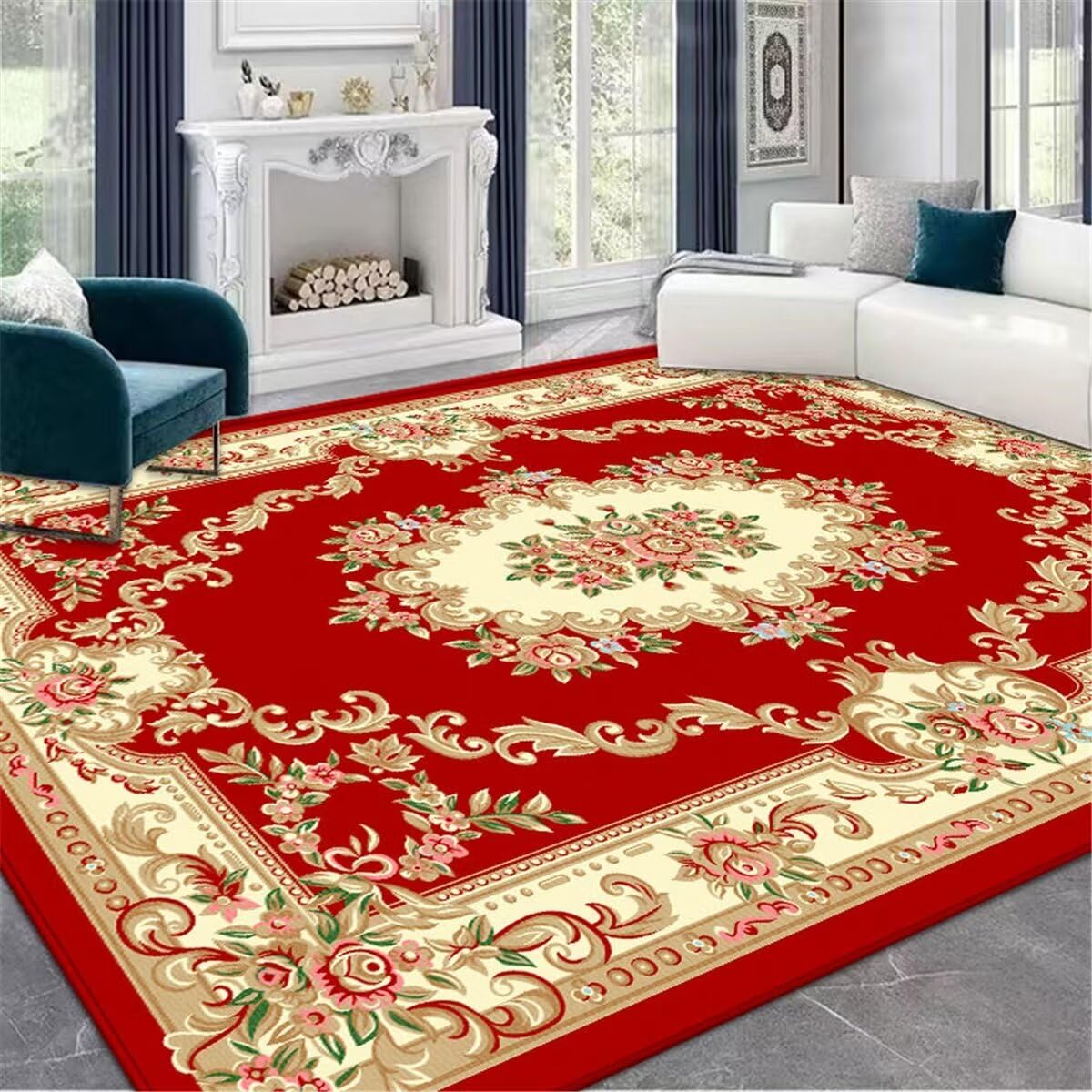 Tapis anti vibration machine à laver isolant et tapis moelleux de salon
