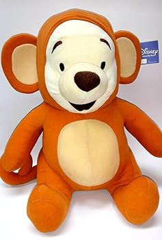 Amazon.co.jp: プーさん（猿の着ぐるみVer.） ぬいぐるみ 約40cm