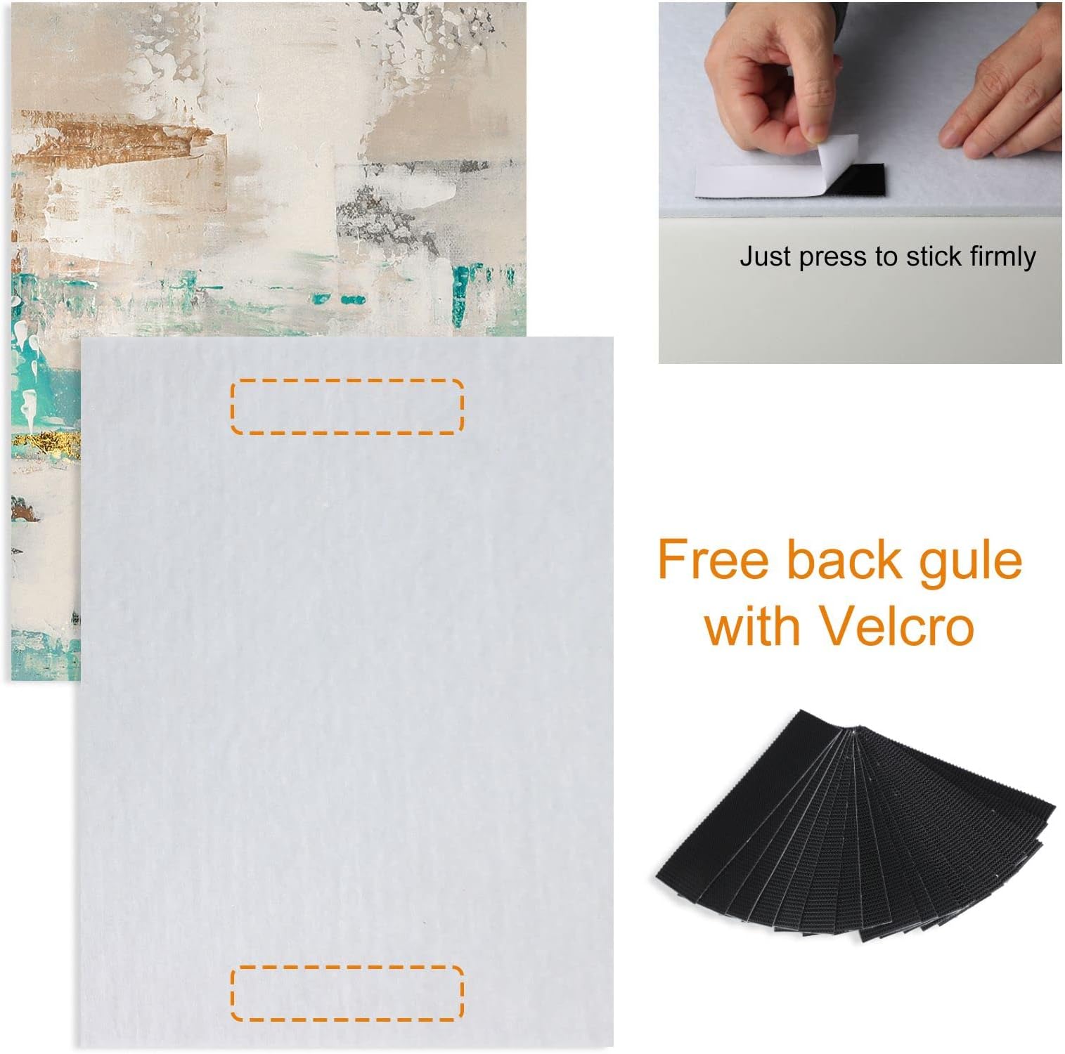 HLJ ART Abstract hanging mural sound-absorbing version