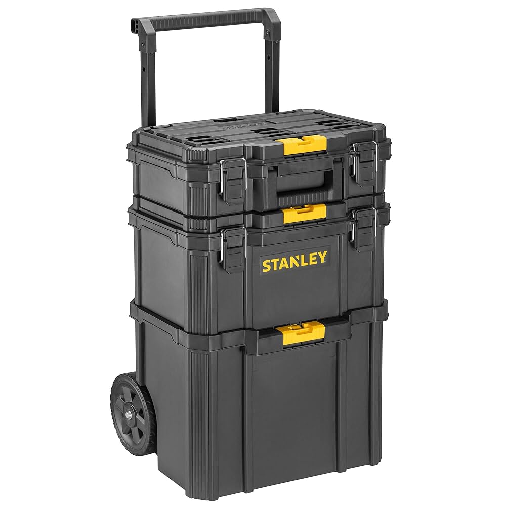 STANLEYキャリー付き工具箱 楽天市場】STANLEY 3-IN-1 ROLLING WORKSHOP 18インチ
