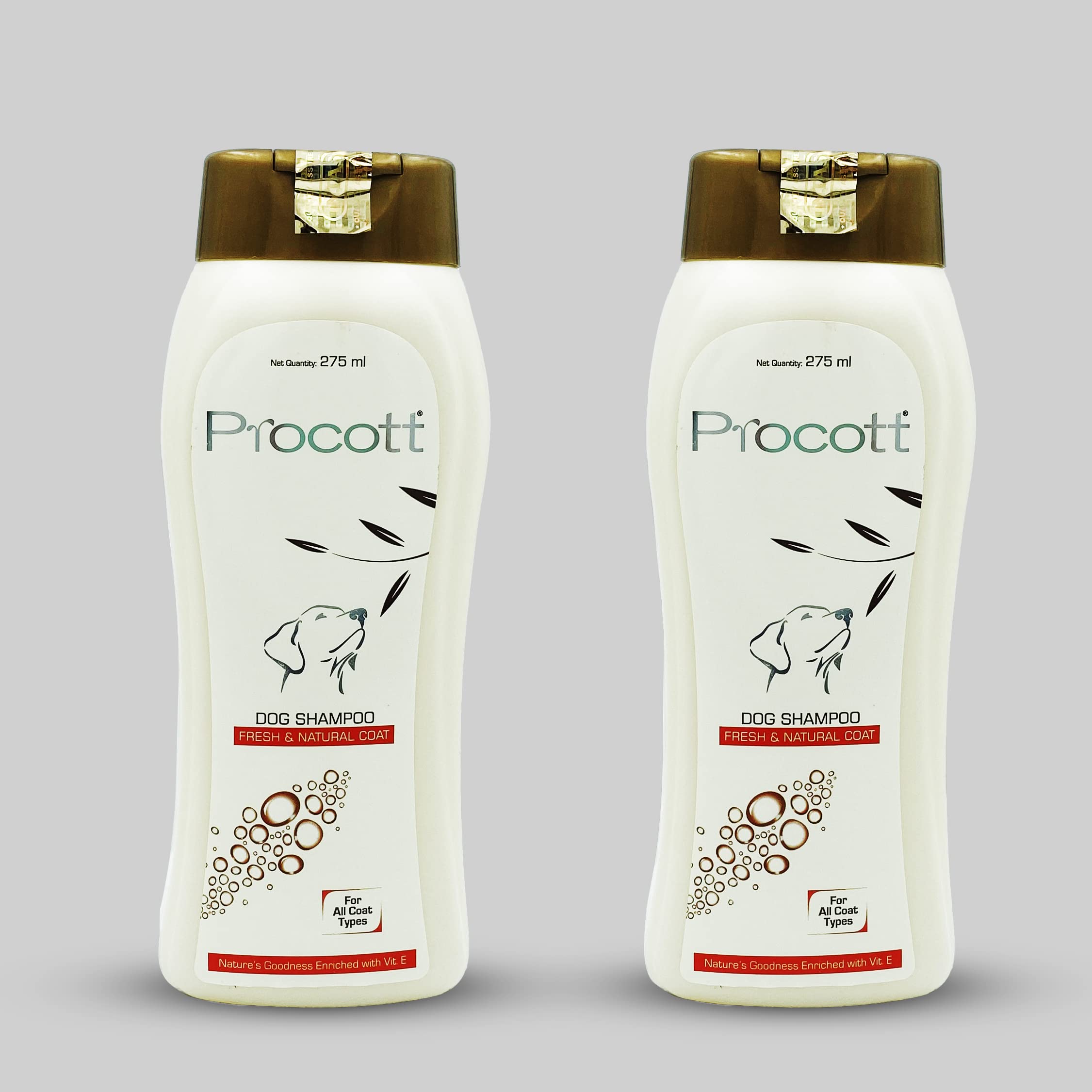 ALP Procott 275Milliliter Dog Shampoo| Keeps Fresh & Natural Coat| Enriched With Vitamin E For All Coat Types| Oil Extract Of Lemongrass & Avocado Pack- Of 2 (Procot New Packing) (B0BQJFG4R7) Amazon Price History, Amazon Price Tracker