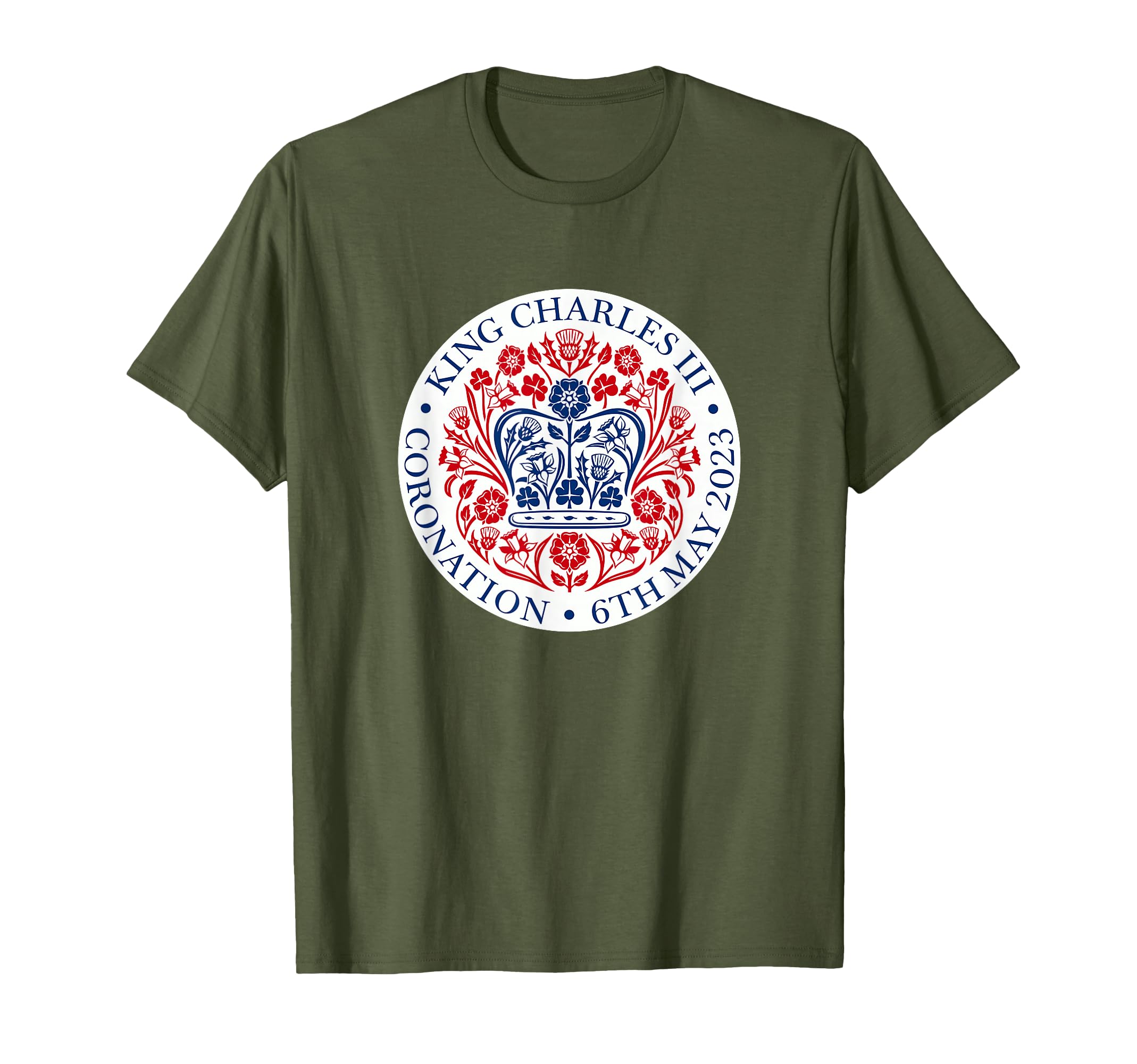 King Charles III Coronation Shirt Official Logo Watch Party T-Shirt