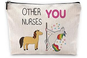 Novelty Nurse Cosmetic Bags Gifts for Her, Nurse Makeup Bags, Nurse Nursing...