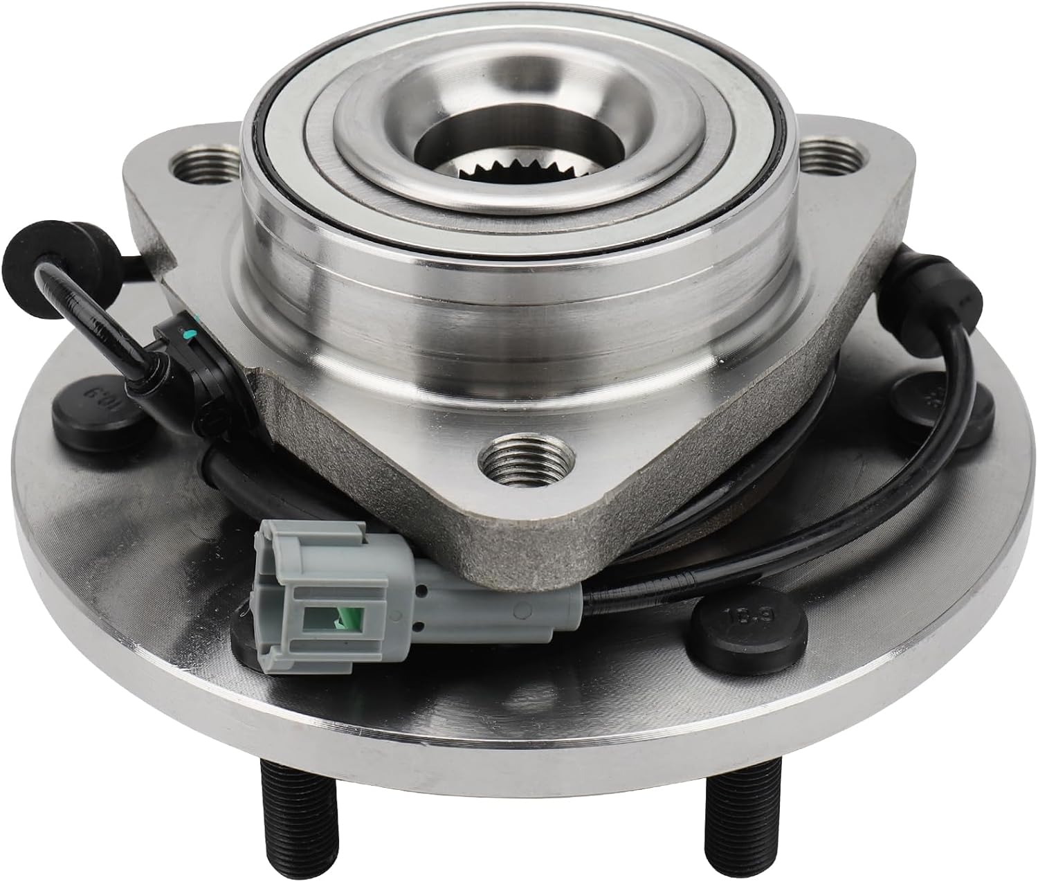 515066 Front Wheel Hub and Bearing Assembly 2004-2007 for Infiniti QX56, 2005-2007 for Nissan Armada, 2004 for Nissan Pathfinder, 2004-2007 for Nissan Titan, 6 Lugs with ABS