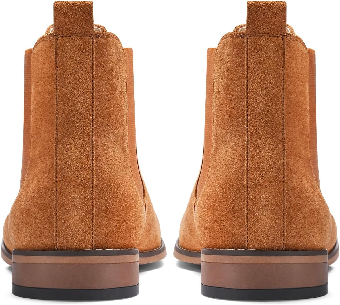 CGRRBW Men's Chelsea Boots Suede Leather Casual Boots for Men - Image 5