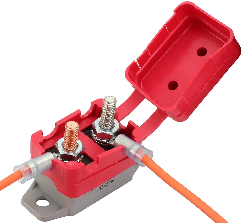 BREAKER OUT×CAPTAINS HELM タッパー Amazon.com: Fastronix Red Type 1 Circuit Breaker Cover 2