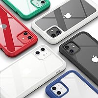 Vista 657 de Diaclara - Funda diseñada para iPhone 15 Plus de 6.7 pulgadas, transparente, cuerpo completo, con protector de pantalla, resistente de protección
