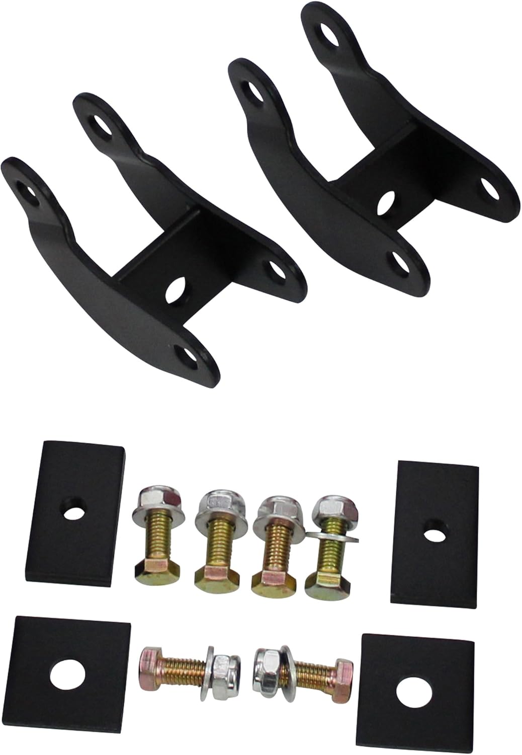 Compatible For 2001+ GMC Chevrolet Rear Shock Extenders 4" Drop Pair