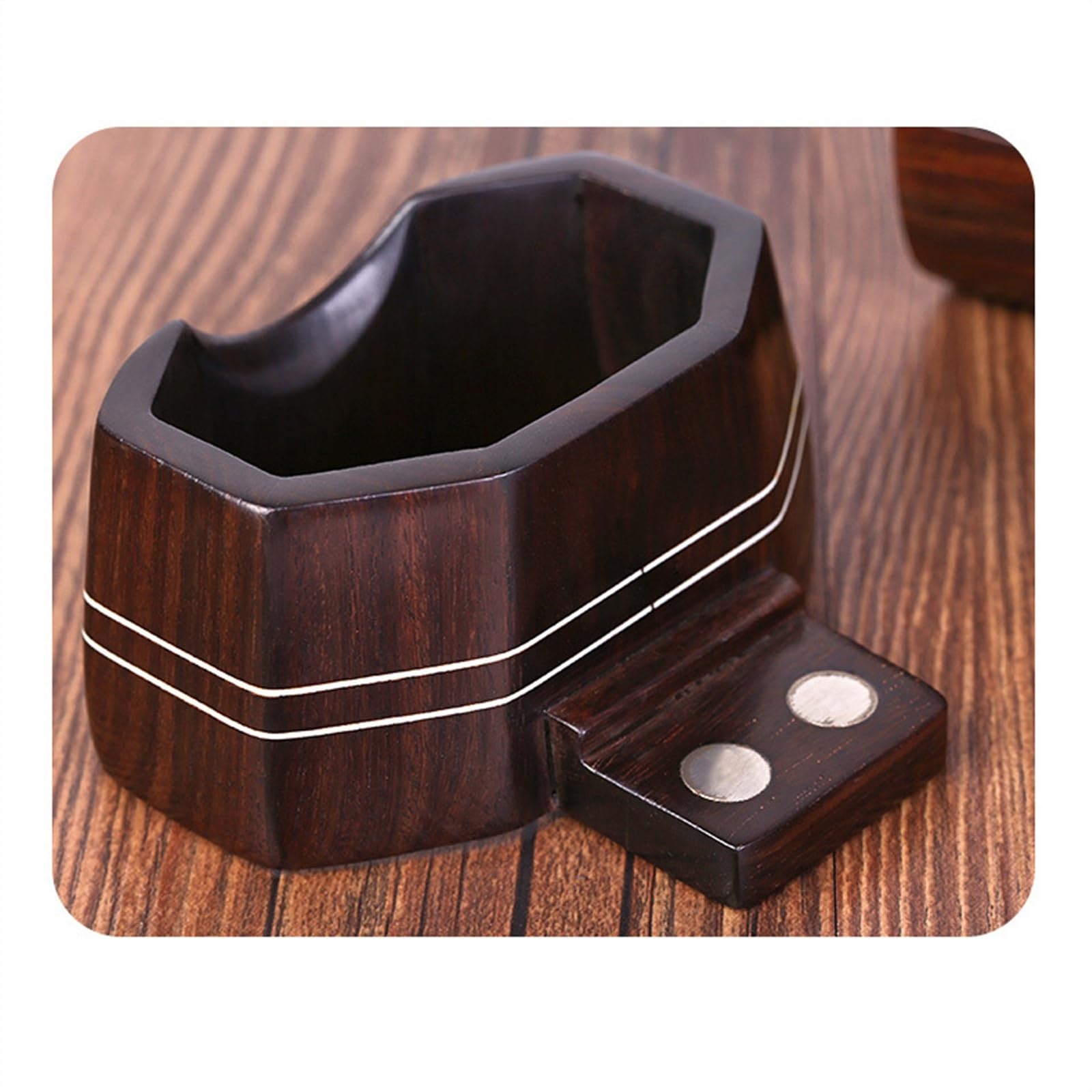 Old Mahogany Flat Octagonal Erhu Magnetic Amplified Erhu Instrument With Storage Box Beginner Erhu - Image 4