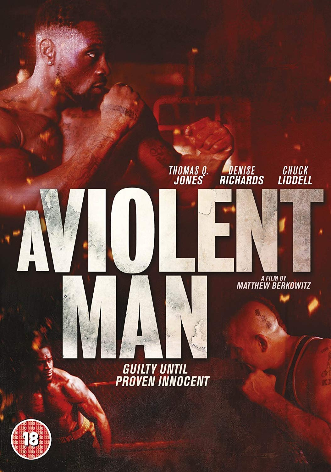A Violent Man DVD (2018) Thomas Q. Jones, Brand New & Sealed **FREE P&P**