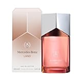 Mercedes Benz Land Eau De Parfum Spray for Men - 3.4 Fl Oz - Luxury Long Lasting Fragrance with Notes Of Patchouli, Tonka bean & Rosemary - Cologne for Men