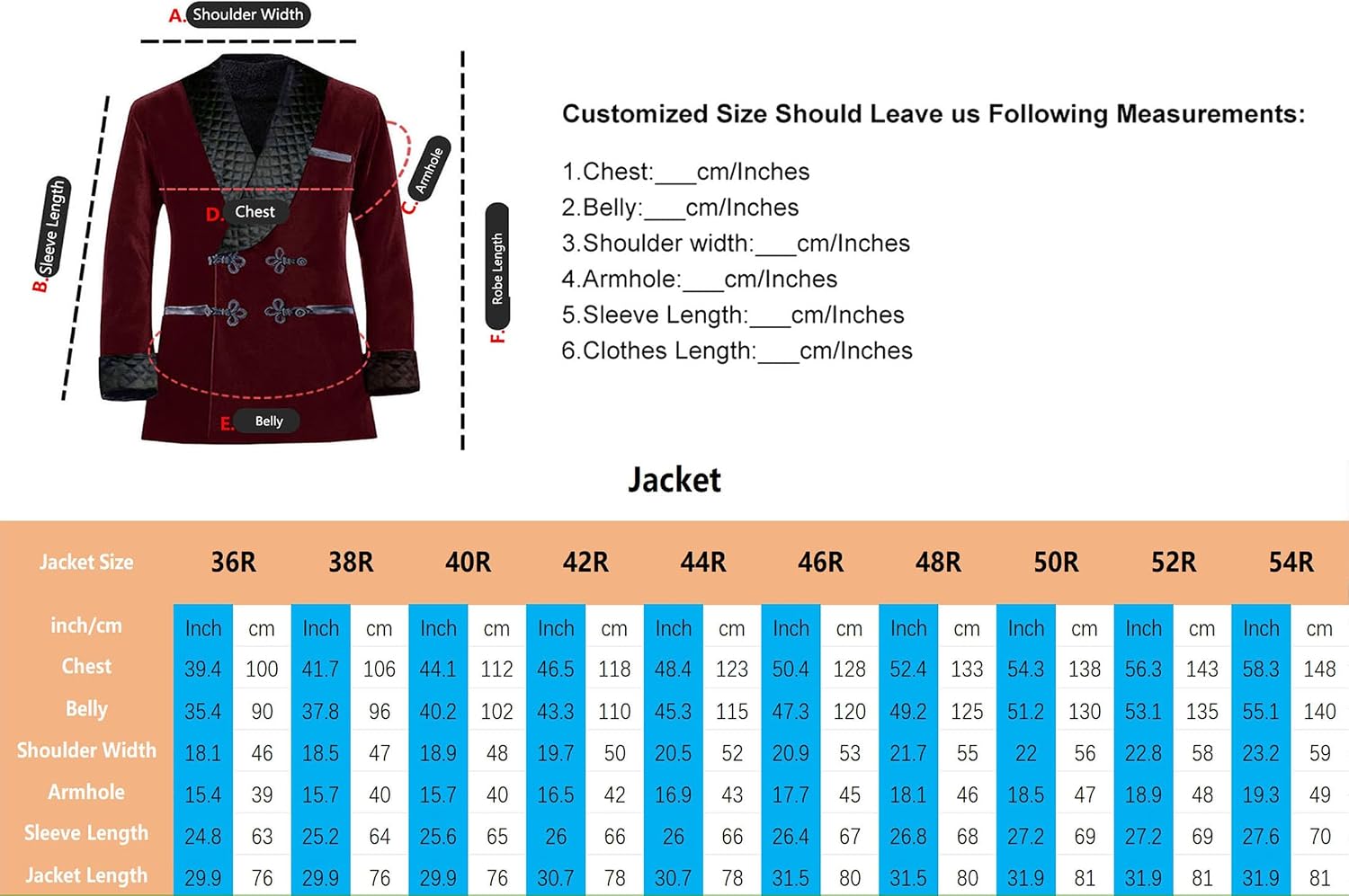 Men's Satin Smoking Jacket Robe Fully Lined House Kimono Bathrobe with Belt for Spring Summer
