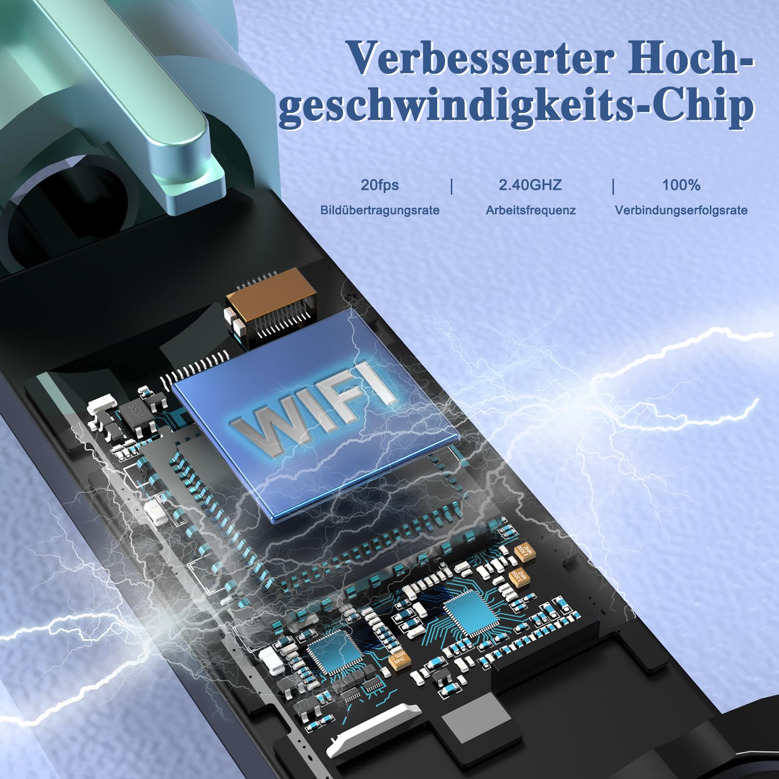 Ohrenschmalz Entferner Otoskop, LMECHN 1080P HD ohrenreiniger, Ohrreiniger mit 6 LEDs, Reinigung für iPhone, Android, iPad, Schwarz