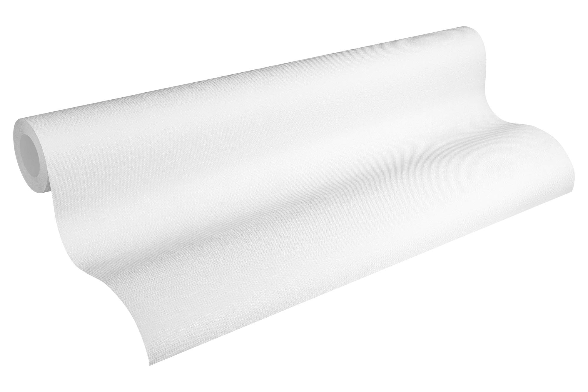 Papier peint intissé blanc A.S. Création 324115 anti-fissures rouleau 25 m x 1,06 m