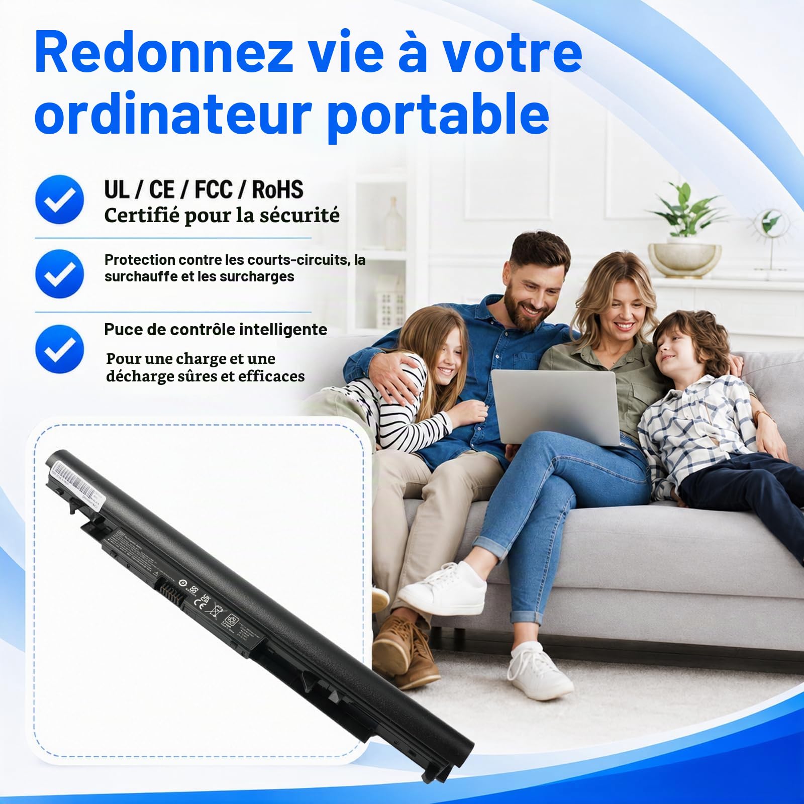 JC04 JC03 919701-850 Batterie HP Pavilion 15-BS 240-255 G6 2800mAh
