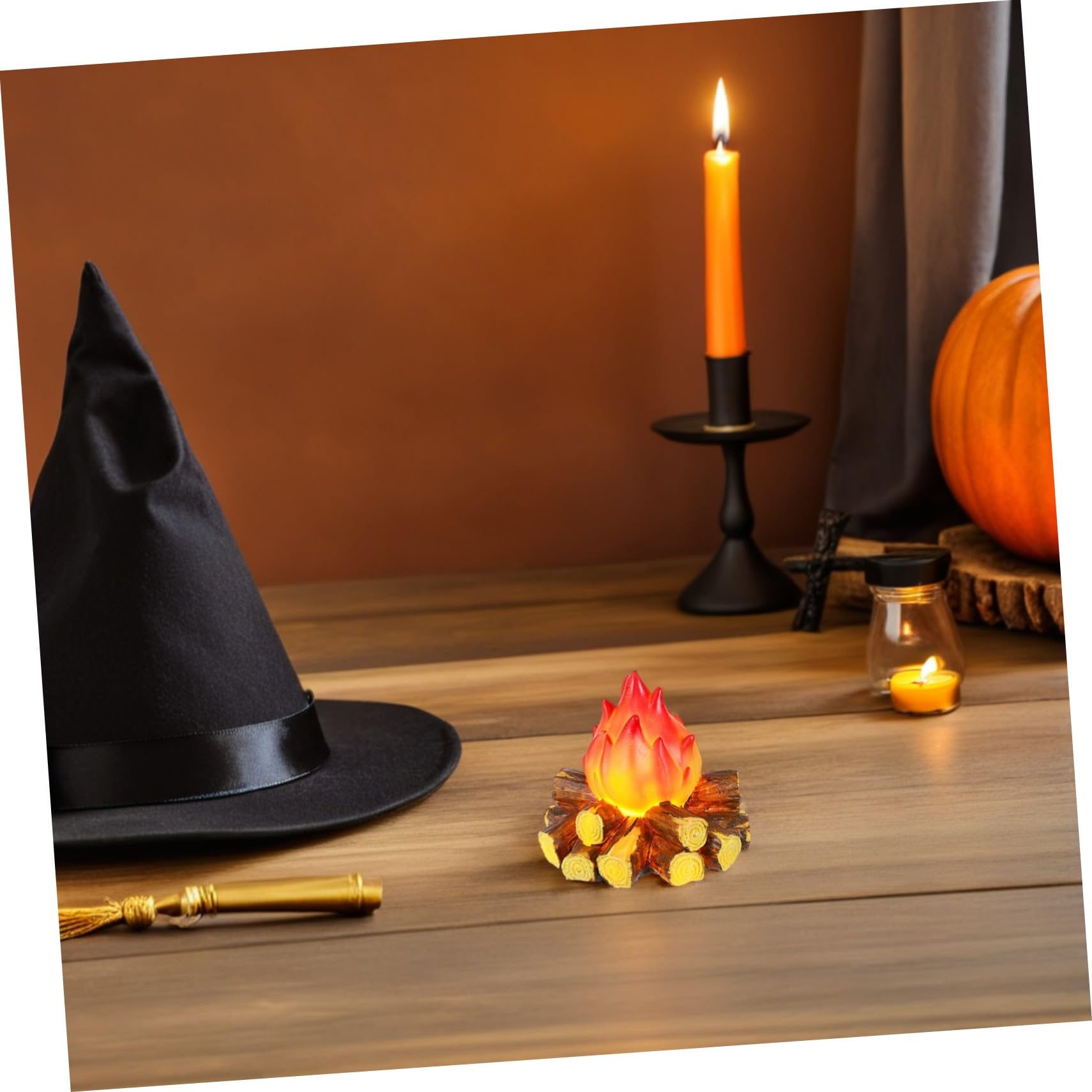 Ciieeo 2pezzi Lampada Fiamma Artificiale LED Luce Notturna Effetto Fuoco Realistico Decorazioni da Tavolo in Illuminazione Esterna per Feste e Campeggio