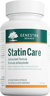 Genestra Brands - Statin Care - Coenzyme Q10, L-Carnitine and Vitamin D for Cardiovascular Health - 60 Vegetable Capsules