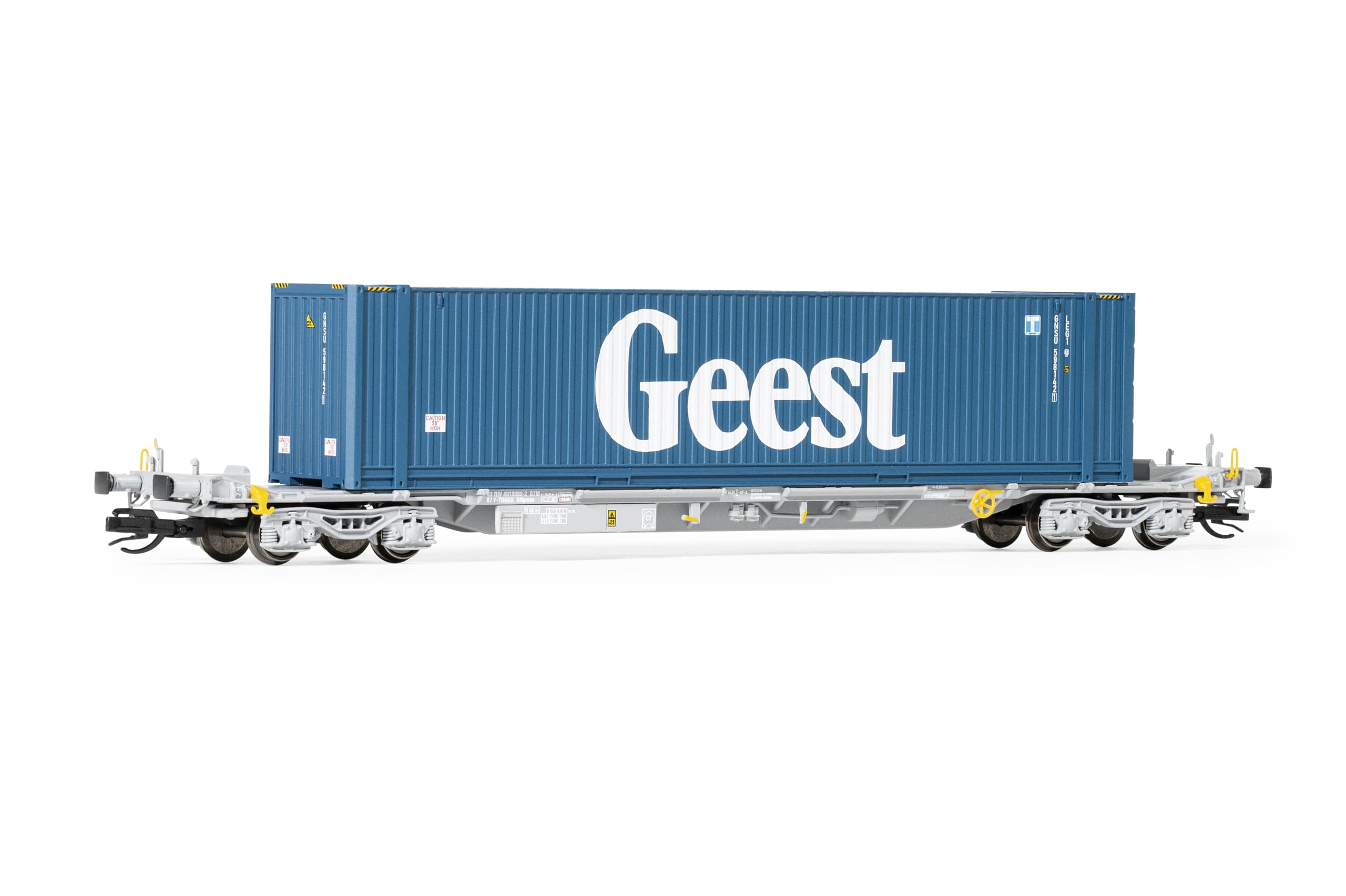 Hornby TT:120 TOUAX Sffgmss IFA Wagon Geest 45ft Container, Blau