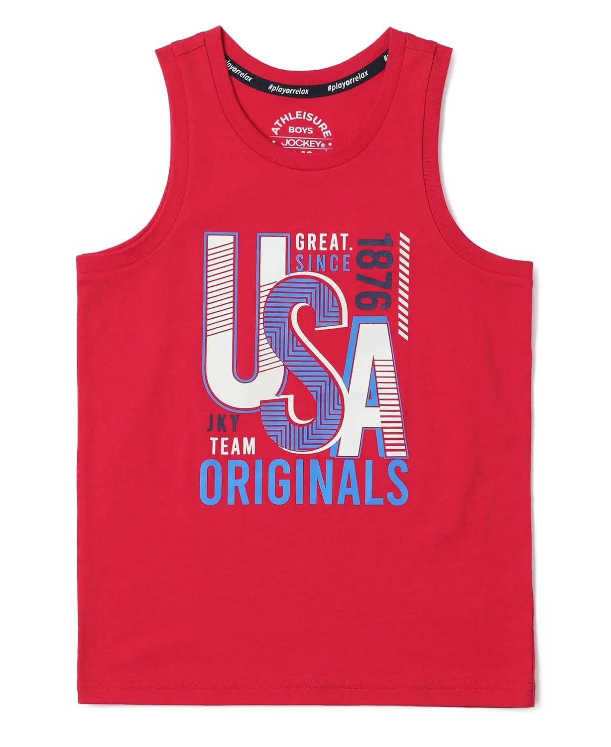 Jockey AB14 Boy's Super Combed Cotton Graphic Printed Tank Top (Prints May Vary) - Review, Price and Buying Guide