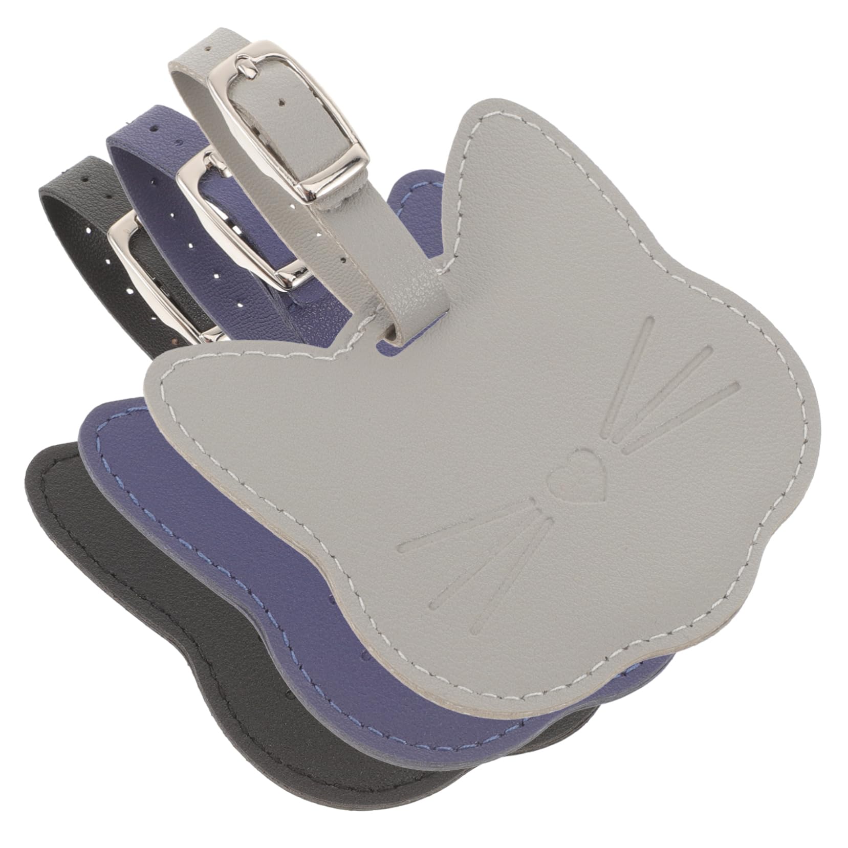 LIFKOME 9stücke Teiliges Gepäckanhänger Aus Pu-leder Langlebige Und Robuste Koffer Tags Für Sicheres Reisen Für Handgepäck Und Aufgegebenes Gepäck