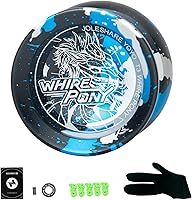 Vista 1 de LIXADA Yoyo Ball Aleación de aluminio con rodamientos sensibles y no respondentes+cuerda Yoyo+guante, juego de bolas de yoyo profesional portátil