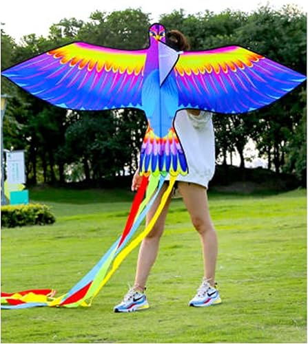 Miniatura 3 de Easy-to-Fly Parrot Phoenix Kite - Fun Long-Tailed Kite for Adults and Children for Outdoor Games and Activities