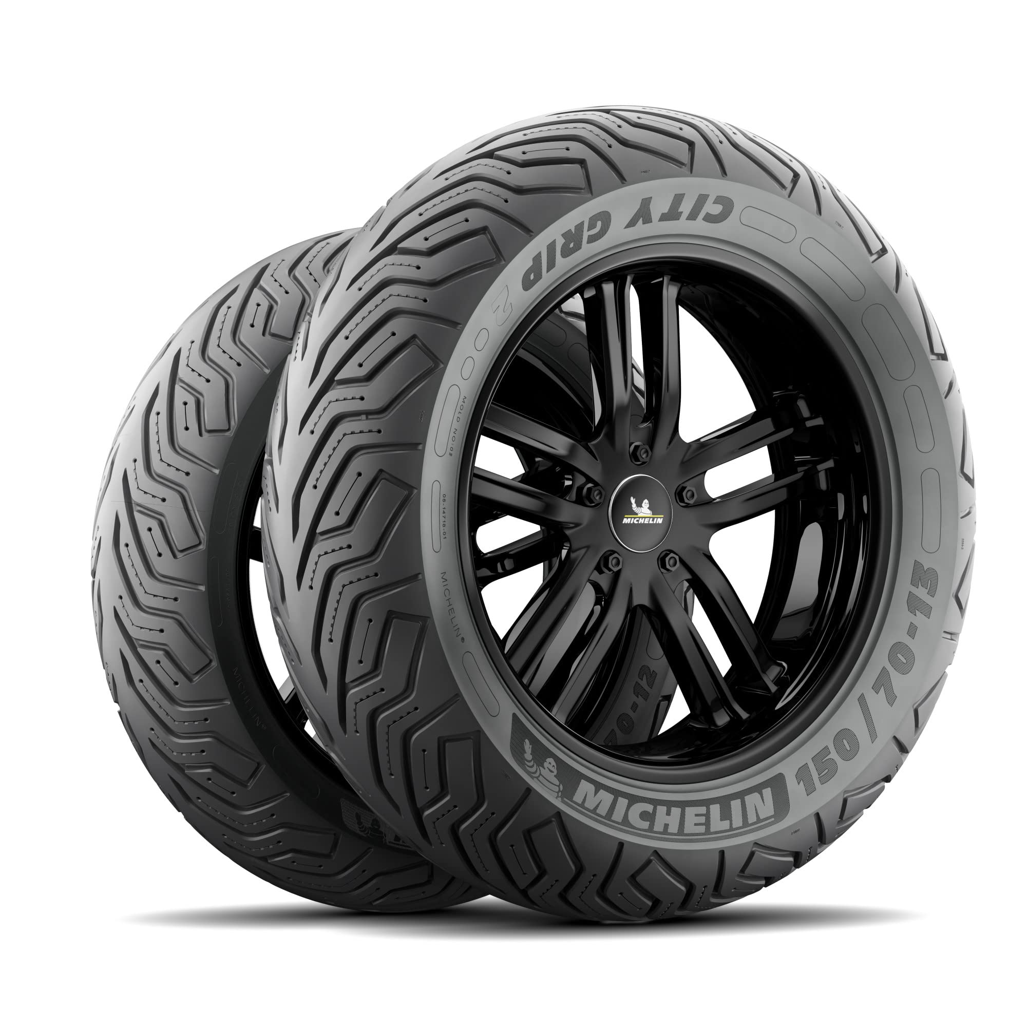 MICHELIN CITY GRIP 2 100/80-10 53L - Beide Reifen