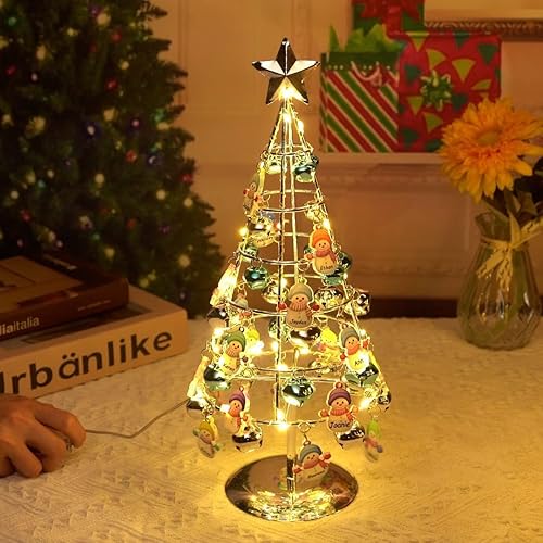 Vista 8 de Árbol de Navidad de madera con nombre personalizado, decoración de muñeco de nieve, muñeco de nieve, colgante de muñeco de nieve para interiores