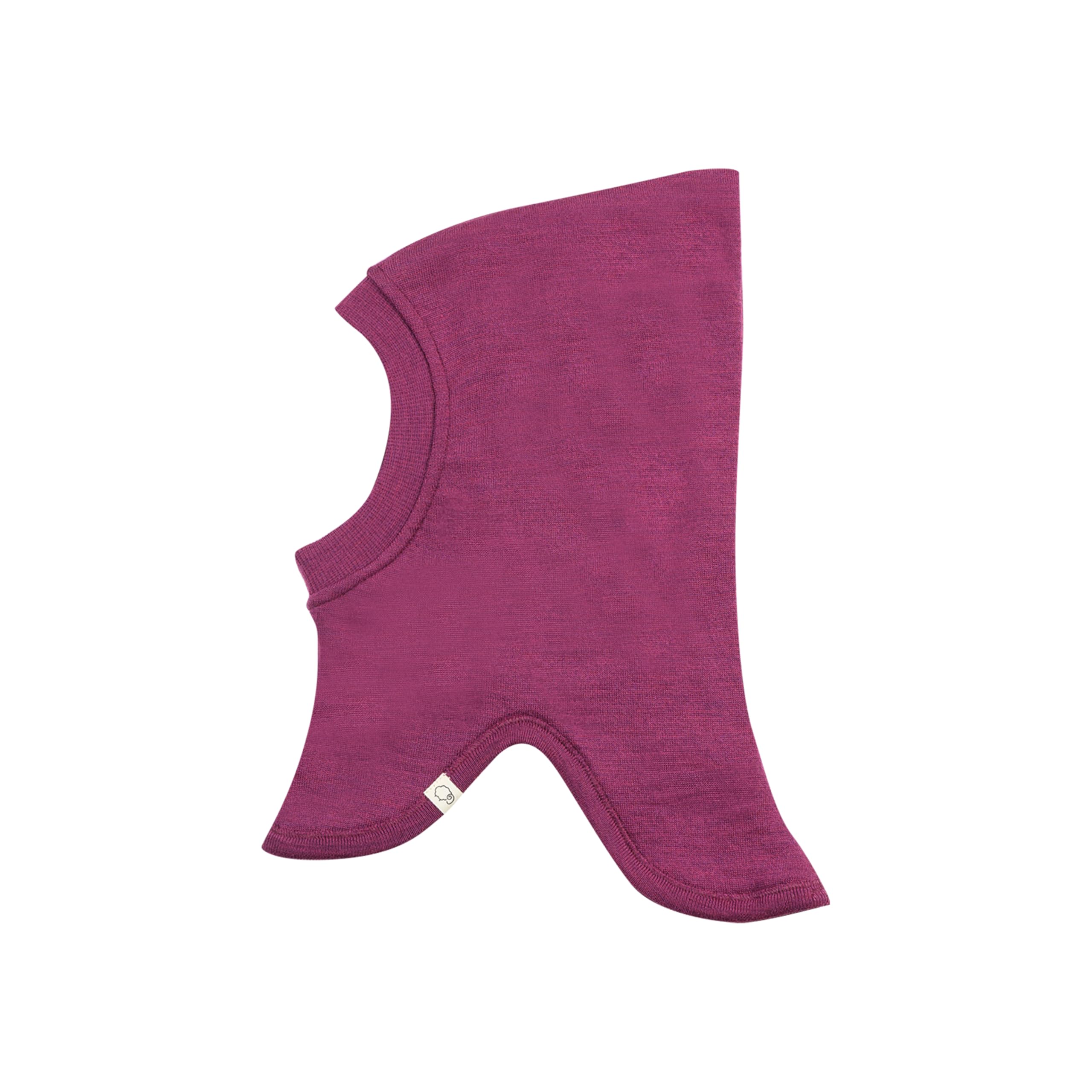 DILLING Balaclava from Organic Merino Wool for Babies - Elderberry OneSize
