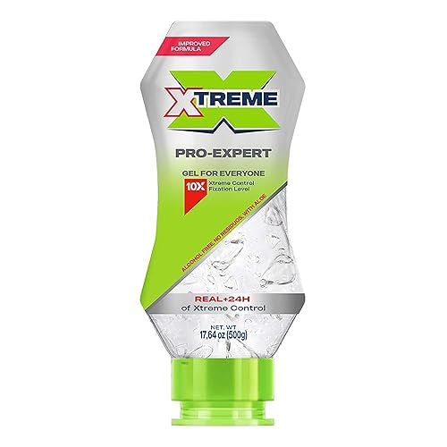 Miniatura 2 de Xtreme Pro-Expert Gel para peinar el cabello, fórmula de control máximo, botellas de 17.63 onzas, paquete de 3