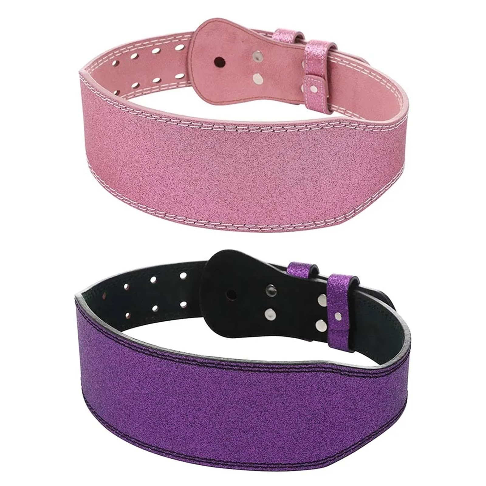 Cintura Sollevamento Pesi Cintura da allenamento rosa viola | Cintura di supporto for la vita fitness in rosa/viola, cintura protettiva for allenamento unisex