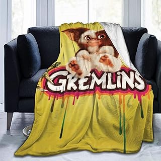 Gremlins Luxury Blanket Sofa Blanket Soft Flannel Blankets for Boys, Girls, Kids, Toddler, Infant, Newborn, Unisex, Bed Throw Blanket Soft, Plush, Fluffy, Warm, Cozy Novelty Blanket