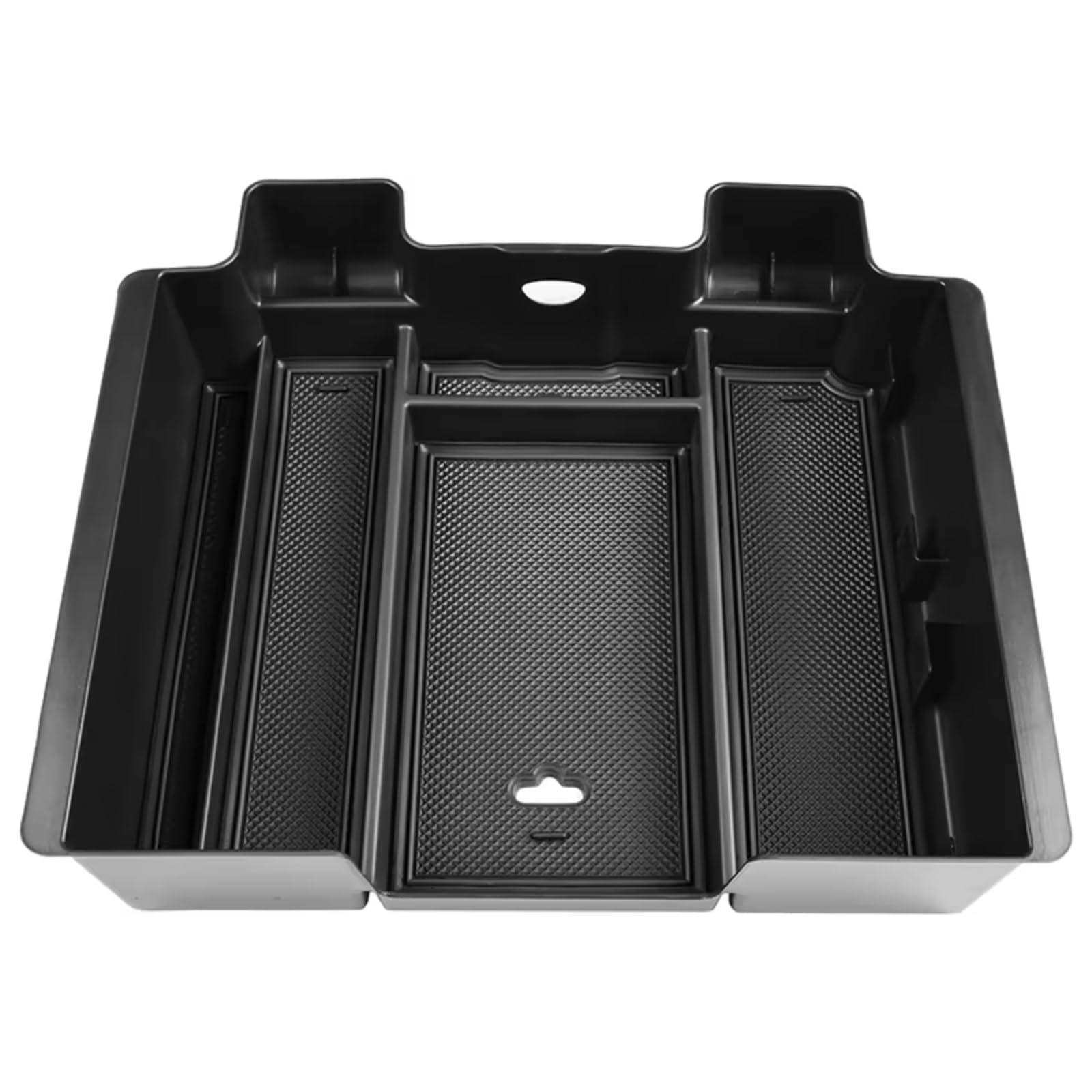 DSEQOPHH Car Accessories Compatible With Gmc For Sierra For 1500 1 Pcs Center Console Organizer Storage Box Replacement Accessories