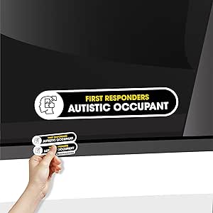 Autistic Person On Board Car Sign, Autistic Baby On Board Sign, Autistic Person Car Sign Heart, Autism Sign, Autism Awareness Sign