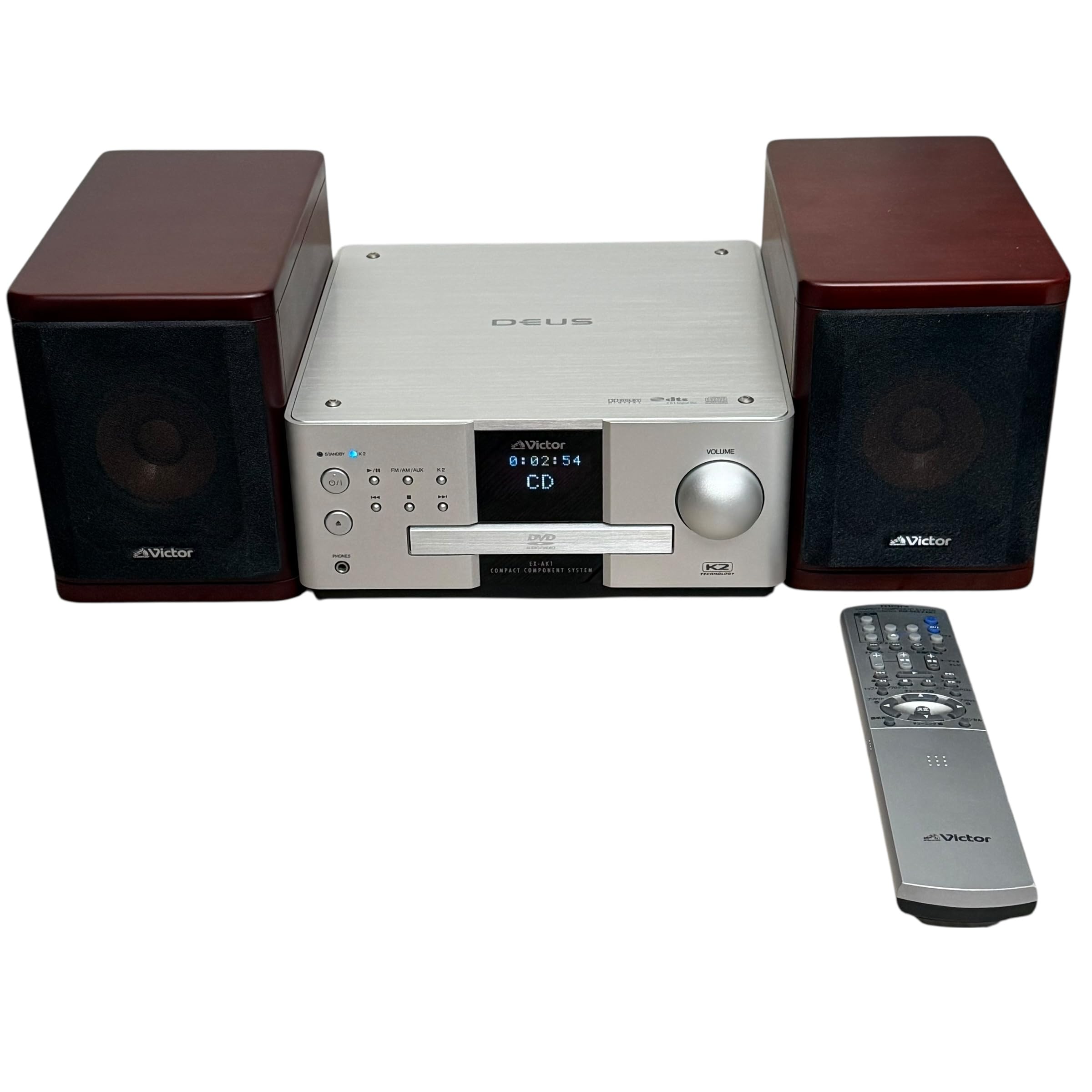 Victor EX-AK1 コンパクトコンポーネントシステムJVCビクターコンポ Amazon.co.jp: JVCケンウッド ビクター コンパクトコンポーネントDVD